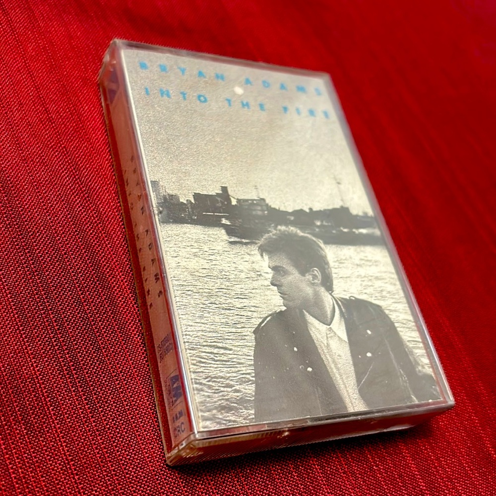 BRYAN ADAMS - INTO THE FIRE - cassette